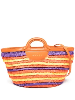 Marni: Оранжевая сумка  Tropicalia