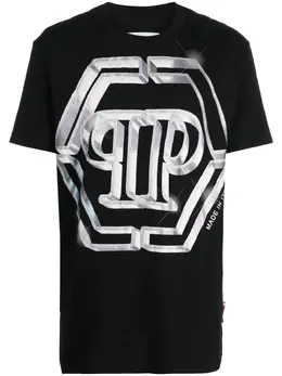 Philipp Plein: Футболка с принтом 