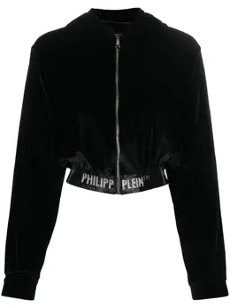 Philipp Plein: Толстовка из велюра 