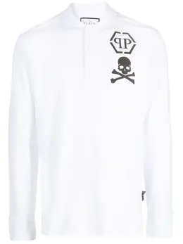 Philipp Plein: Поло с принтом 