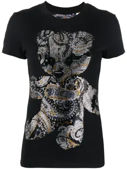 Philipp Plein: Чёрная футболка  Teddy Bear