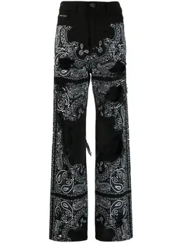 Philipp Plein: Рваные джинсы 