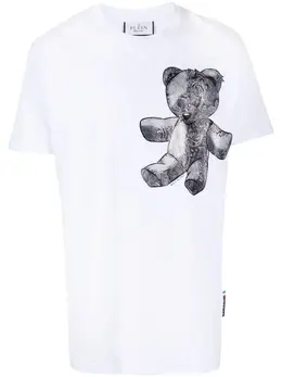 Philipp Plein: Футболка  Teddy Bear с принтом