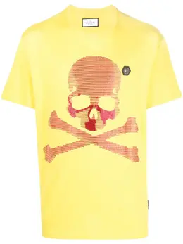 Philipp Plein: Футболка  Skull с принтом