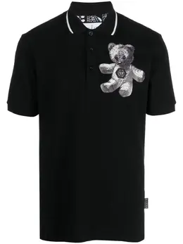 Philipp Plein: Чёрное поло  Teddy Bear
