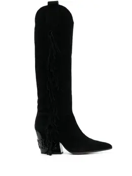 Philipp Plein: Чёрные ботинки  Cowboy