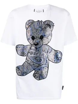 Philipp Plein: Футболка  Teddy Bear с коротким рукавом