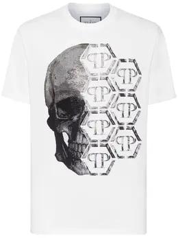 Philipp Plein: Футболка с принтом 