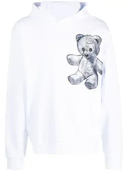 Philipp Plein: Белая толстовка  Teddy Bear