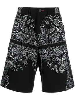 Philipp Plein: Шорты с принтом 