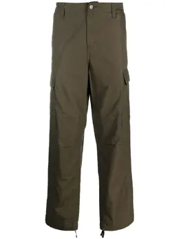 Carhartt WIP: Брюки цвета хаки 
