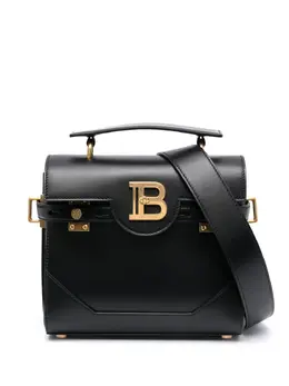Balmain: Чёрная сумка-шоппер  B-Buzz 23