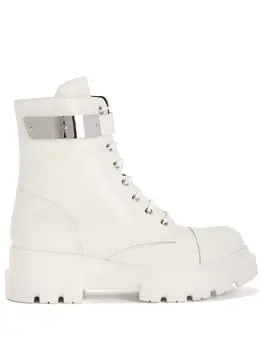 Giuseppe Zanotti: Белые ботинки  Combat