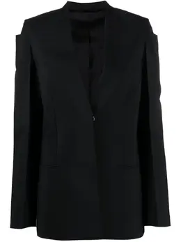 Givenchy: Куртка без воротника 
