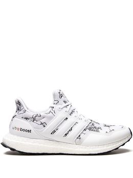 adidas: Белые кроссовки  UltraBoost DNA