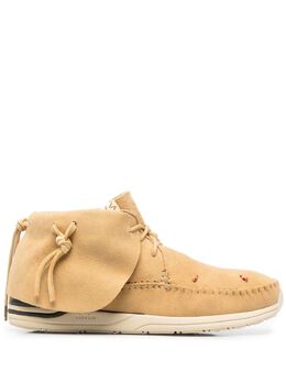 visvim: Бежевые ботинки 