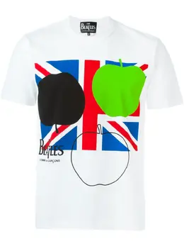 The Beatles X Comme Des Garçons: Футболка с принтом 
