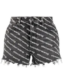 Alexander Wang: Шорты  Bite с принтом