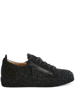 Giuseppe Zanotti: Чёрные кроссовки 