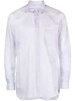 Comme Des Garçons Shirt: Рубашка в полоску 