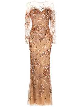 Zuhair Murad: Платье с блёстками 