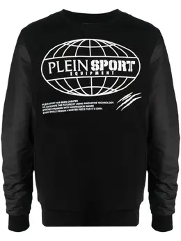 Plein Sport: Хлопковый свитшот 