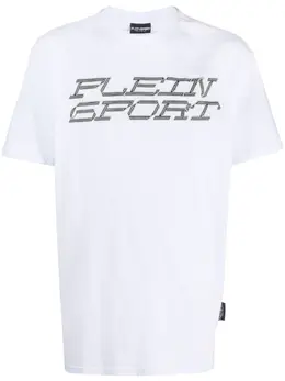Plein Sport: Футболка с тигровым принтом 