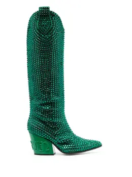 Philipp Plein: Яркие ботинки  Crystal