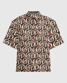 Dolce&Gabbana: Чёрная рубашка 