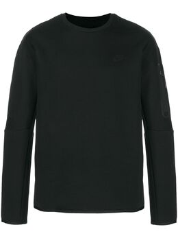 Nike: Чёрный свитшот  Swoosh