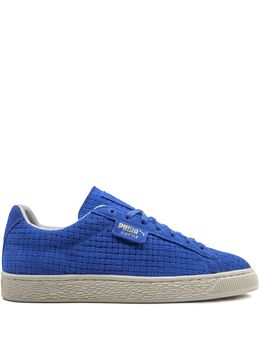 PUMA: Голубые кроссовки  Suede Classic