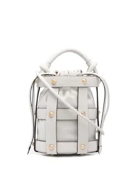 Salvatore Ferragamo: Белая сумка 