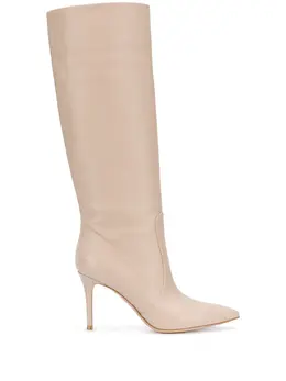 Gianvito Rossi: Бежевые сапоги 
