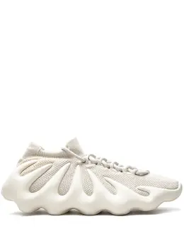 adidas YEEZY: Белые кроссовки 