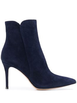 Gianvito Rossi: Голубые ботинки 