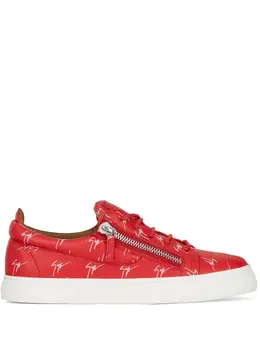 Giuseppe Zanotti: Красные кроссовки  Kriss