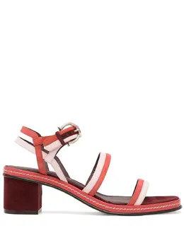 Salvatore Ferragamo: Красные сандалии 