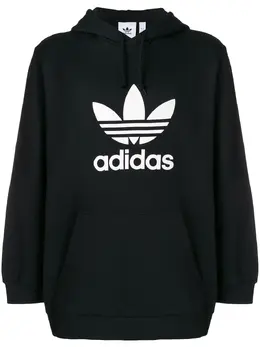 Adidas: Толстовка  Trefoil в полоску