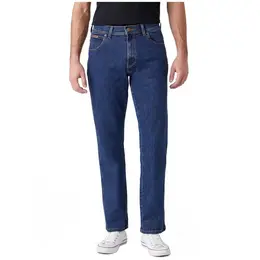Wrangler: Тёмные джинсы 