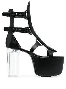 Rick Owens: Чёрные сандалии 