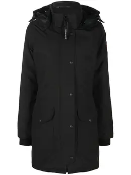 Canada Goose: Чёрное пальто 
