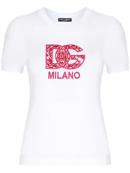 Dolce & Gabbana: Футболка  T с принтом