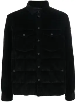 Moncler Grenoble: Чёрная рубашка 