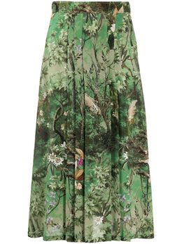 Alberta Ferretti: Плиссированная юбка 