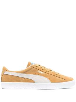 PUMA: Жёлтые кроссовки  Suede VTG