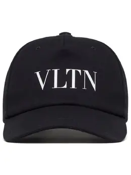 Valentino: Чёрная кепка 