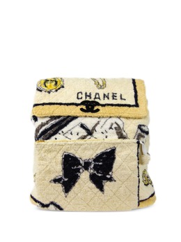 CHANEL Pre-Owned: Бежевый рюкзак 