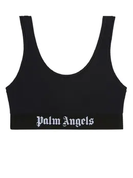 Palm Angels: Чёрный бюстгальтер 