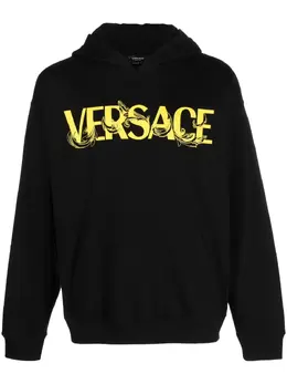 Versace: Толстовка с принтом 