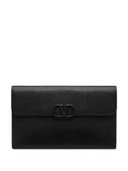Valentino Garavani: Чёрный клатч 